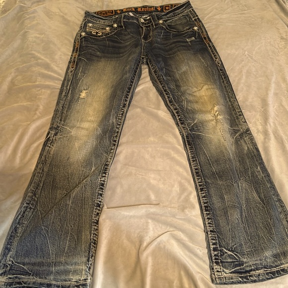 30x32 Rock Revival Jeans - Picture 2 of 4